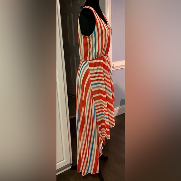 NWT Urban Cowgirl Red Light Charming Sleeveless Striped - Picture 10 of 12